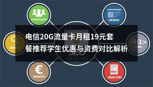 电信20G流量卡月租19元套餐推荐学生优惠与资费对比解析