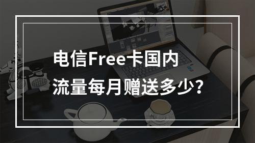 电信Free卡国内流量每月赠送多少？