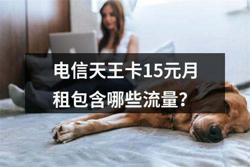 电信天王卡15元月租包含哪些流量？