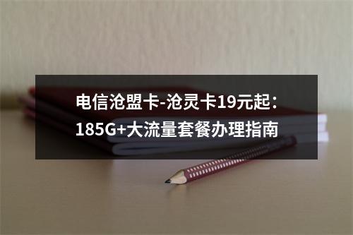 电信沧盟卡-沧灵卡19元起：185G+大流量套餐办理指南