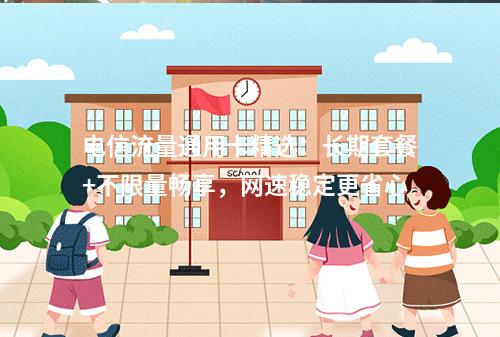 电信流量通用卡精选：长期套餐+不限量畅享，网速稳定更省心