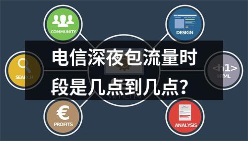 电信深夜包流量时段是几点到几点？