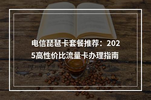 电信琵琶卡套餐推荐：2025高性价比流量卡办理指南