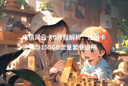 电信风云卡0月租解析：注册卡资费与155GB流量套餐说明