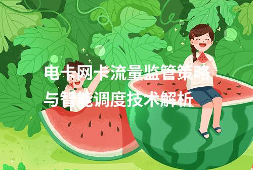电卡网卡流量监管策略与智能调度技术解析