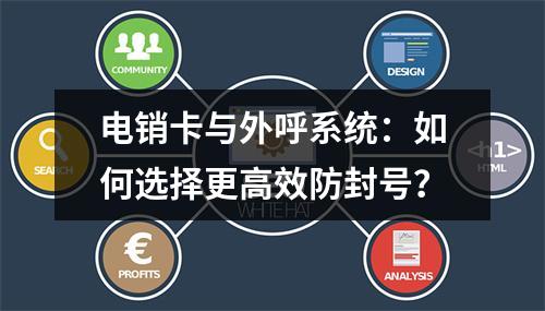 电销卡与外呼系统：如何选择更高效防封号？