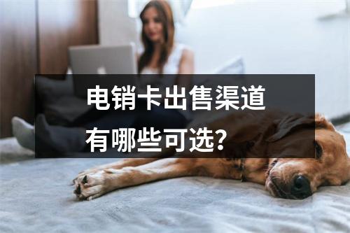 电销卡出售渠道有哪些可选？