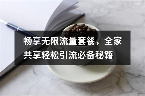 畅享无限流量套餐，全家共享轻松引流必备秘籍