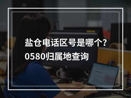 盐仓电话区号是哪个？0580归属地查询
