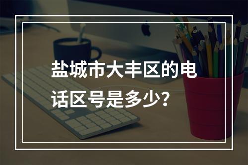 盐城市大丰区的电话区号是多少？