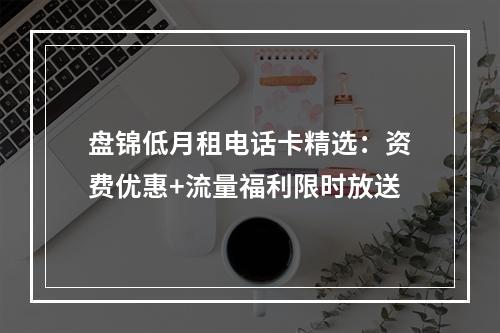 盘锦低月租电话卡精选：资费优惠+流量福利限时放送