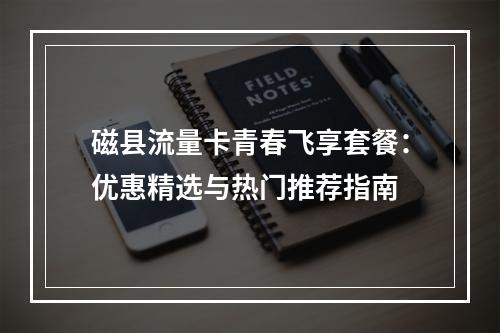 磁县流量卡青春飞享套餐：优惠精选与热门推荐指南