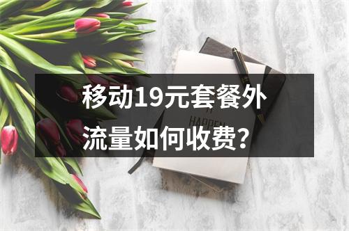 移动19元套餐外流量如何收费？