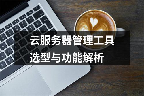 云服务器管理工具选型与功能解析