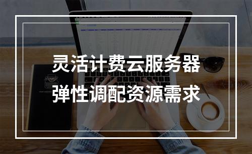灵活计费云服务器弹性调配资源需求