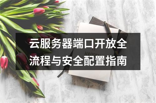 云服务器端口开放全流程与安全配置指南