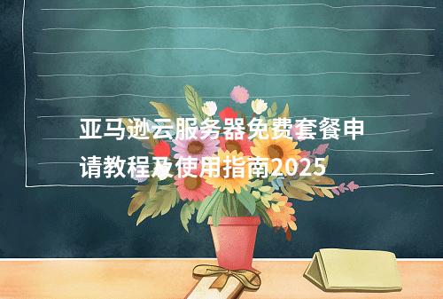 亚马逊云服务器免费套餐申请教程及使用指南2025