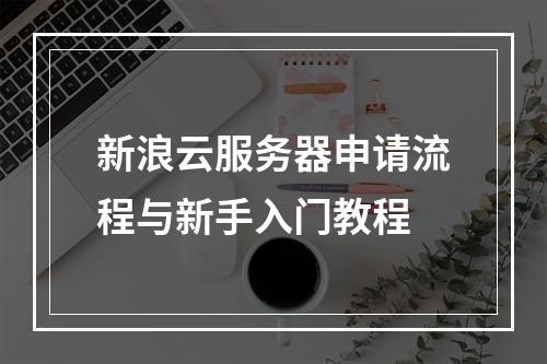 新浪云服务器申请流程与新手入门教程