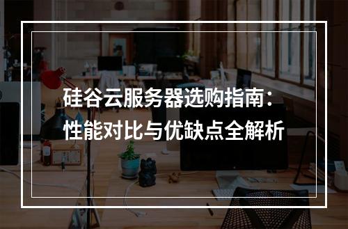 硅谷云服务器选购指南：性能对比与优缺点全解析