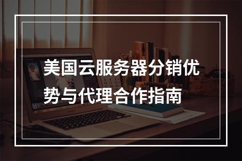 美国云服务器分销优势与代理合作指南
