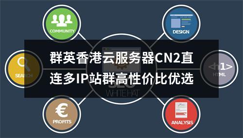 群英香港云服务器CN2直连多IP站群高性价比优选