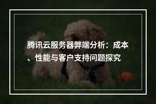 腾讯云服务器弊端分析：成本、性能与客户支持问题探究