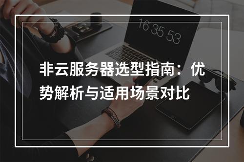 非云服务器选型指南：优势解析与适用场景对比