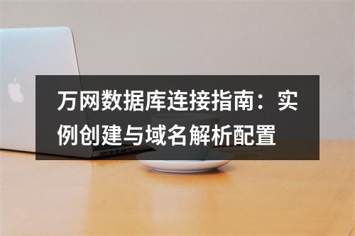万网数据库连接指南：实例创建与域名解析配置
