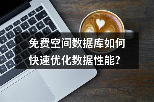 免费空间数据库如何快速优化数据性能？
