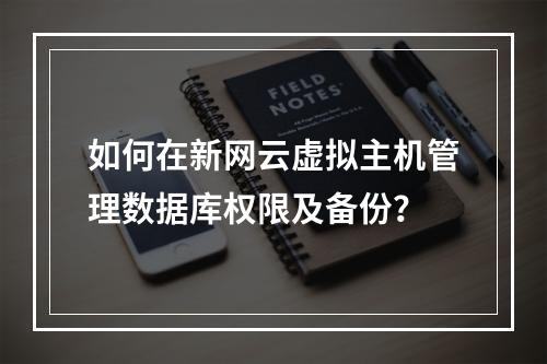 如何在新网云虚拟主机管理数据库权限及备份？
