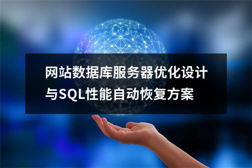 网站数据库服务器优化设计与SQL性能自动恢复方案