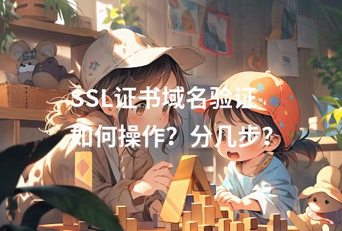 SSL证书域名验证如何操作？分几步？