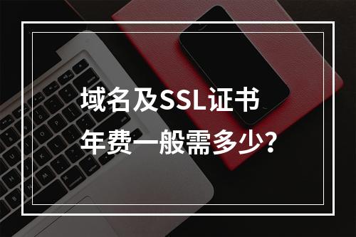 域名及SSL证书年费一般需多少？