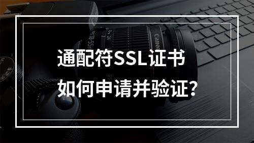 通配符SSL证书如何申请并验证？