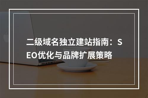二级域名独立建站指南：SEO优化与品牌扩展策略