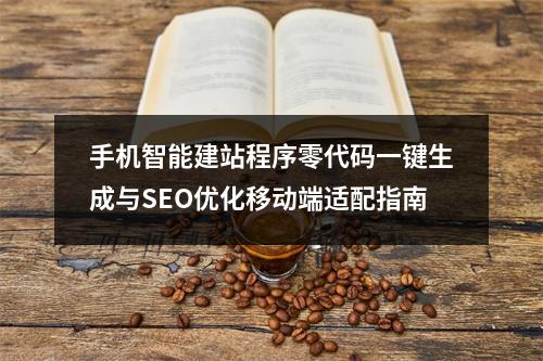 手机智能建站程序零代码一键生成与SEO优化移动端适配指南