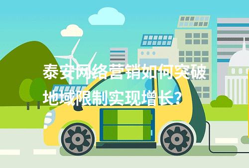 泰安网络营销如何突破地域限制实现增长？