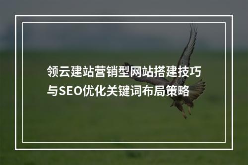 领云建站营销型网站搭建技巧与SEO优化关键词布局策略