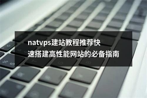 natvps建站教程推荐快速搭建高性能网站的必备指南