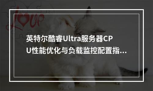 英特尔酷睿Ultra服务器CPU性能优化与负载监控配置指南
