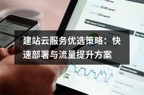 建站云服务优选策略：快速部署与流量提升方案