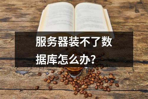 服务器装不了数据库怎么办?