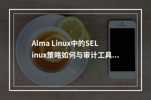Alma Linux中的SELinux策略如何与审计工具结合使用