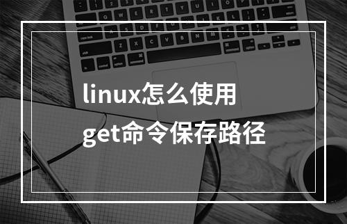 linux怎么使用get命令保存路径