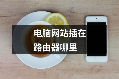 电脑网站插在路由器哪里