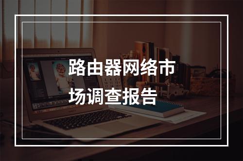 路由器网络市场调查报告
