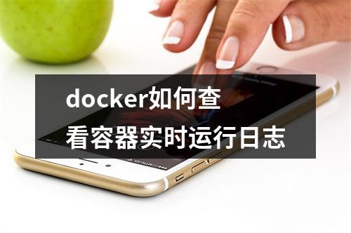 docker如何查看容器实时运行日志