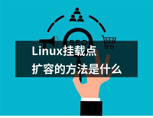 Linux挂载点扩容的方法是什么