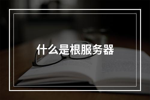 什么是根服务器