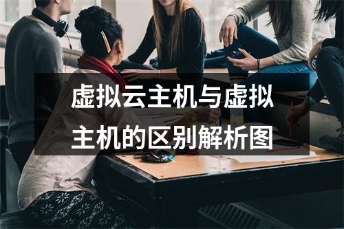 虚拟云主机与虚拟主机的区别解析图
